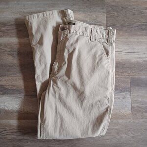Carhartt Pant Men 40x32 Relaxed Fit Twill Work Pant Beige Workwear
